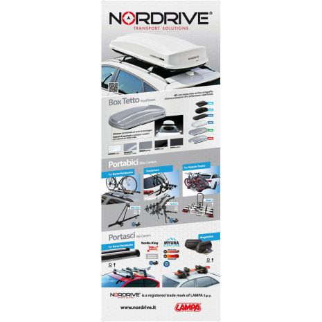 POSTER NORDRIVE ΜΠΑΓΚΑΖΙΕΡΕΣ+ΒΑΣΕΙΣ ΣΚΙ Auto Moto Tyres 