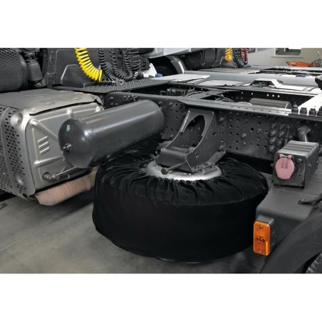 ΚΑΛΥΜΜΑ ΡΕΖΕΡΒΑΣ ΦΟΡΤΗΓΟΥ ΑΔΙΑΒΡΟΧΟ / ΠΛΕΝΟΜΕΝΟ MEDIUM 102x54cm (315/70-22.5 ΚΑΙ 385/55-22.5) LAMPA - 1 ΤΕΜ. Auto Moto Tyres 