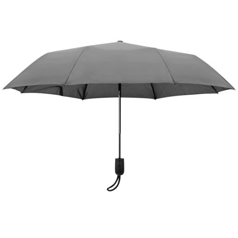 ΟΜΠΡΕΛΑ COMPACT MIDI Φ98cm ΑΝΤΙΑΝΕΜΙΚΗ ΜΕ ΑΥΤΟΜΑΤΟ ΑΝΟΙΓΜΑ ΣΕ ΓΚΡΙ ΧΡΩΜΑ LAMPA - 1 ΤΕΜ. Auto Moto Tyres 