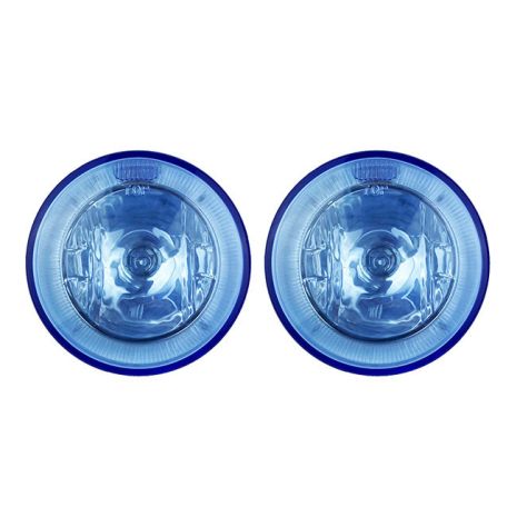 Προβολείς LA-V97 Στρογγυλοί Ομίχλης Αυτοκινήτου LED Universal Μπλε Χρώμα Η3 DLAA V97 55W 12V - 2 TEM. Auto Moto Tyres 