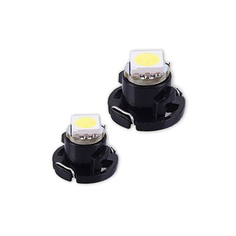 ΛΑΜΠΑΚΙΑ LED T4,7 12V 1xSMD LED 6.000K ΛΕΥΚΟ ΦΩΣ 10mm DGA - 2ΤΕΜ. Auto Moto Tyres 