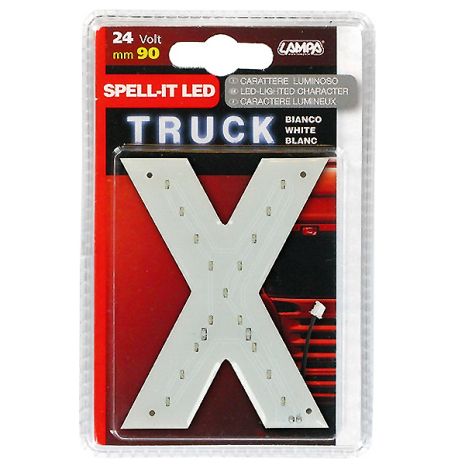 ΓΡΑΜΜΑ Χ ΛΕΥΚΟ 24V LED Auto Moto Tyres 