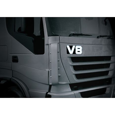 ΑΥΤΟΚΟΛΛΗΤΟ ΣΗΜΑ V8/24V, ΦΩΤΙΖΟΜΕΝΟ Auto Moto Tyres 