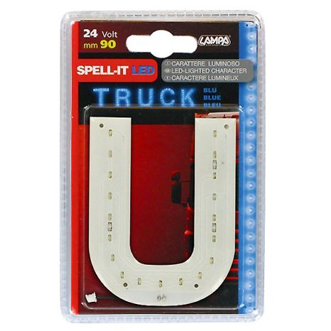 ΓΡΑΜΜΑ U ΜΠΛΕ 24V LED Auto Moto Tyres 