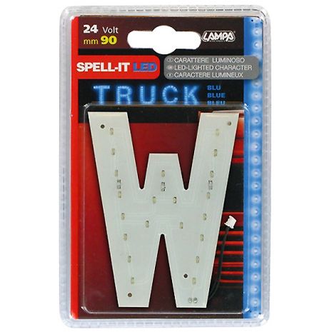 ΓΡΑΜΜΑ W ΜΠΛΕ 24V LED Auto Moto Tyres 