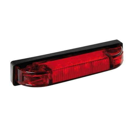 ΦΩΣ ΦΟΡΤΗΓΟΥ 6LED ΚΟΚΚΙΝΟ 24V 100mm Auto Moto Tyres 