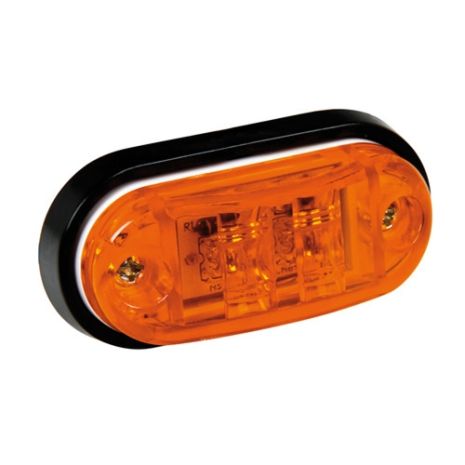 ΦΩΣ ΦΟΡΤΗΓΟΥ 2LED ΠΟΡΤΟΚΑΛΙ 24V 72mm Auto Moto Tyres 