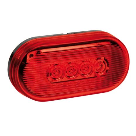 ΦΩΣ ΦΟΡΤΗΓΟΥ 10LED ΚΟΚΚΙΝΟ 24V 103mm Auto Moto Tyres 