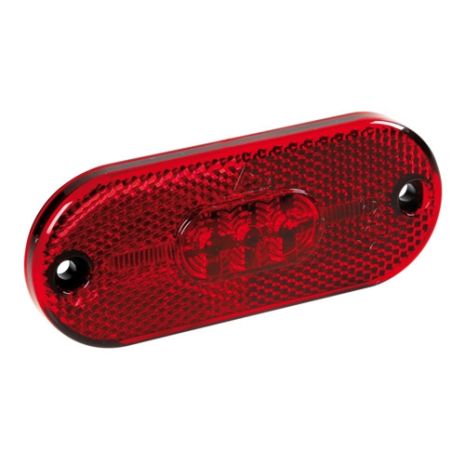 ΦΩΣ ΦΟΡΤΗΓΟΥ 108x44mm 5LED 24V ΚΟΚΚΙΝΟ Auto Moto Tyres 