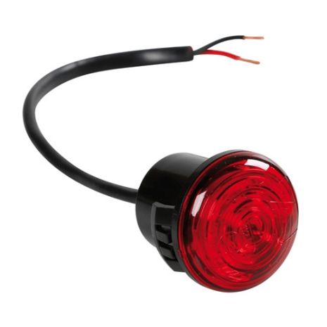 ΦΩΣ ΦΟΡΤΗΓΟΥ Φ30 mm 1LED 24V ΚΟΚΚΙΝΟ Auto Moto Tyres 