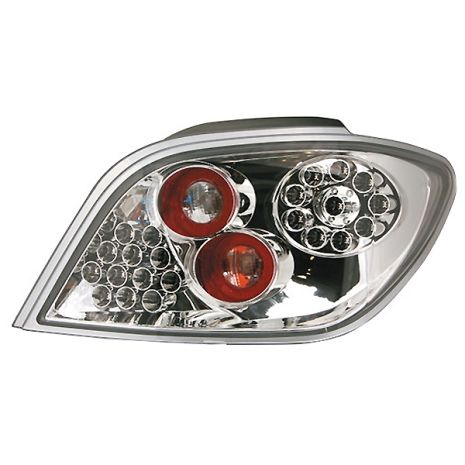 ΠΙΣΙΝΑ ΦΑΝΑΡΙΑ PEUGEOT 307 08/2000-09/2005CHROME LED Auto Moto Tyres 