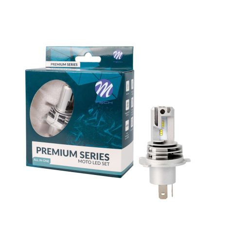 ΛΑΜΠΑ H4 9-32V 6.500K 5.000lm 50W CSP1860 LED ALL IN ONE PREMIUM SERIES M-TECH - 1 Τεμ. Auto Moto Tyres 