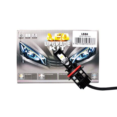 HB1 12/24V 16W 5.700K LED KIT BASIC EPISTAR 2ΤΕΜ. (ΜΕ ΑΝΕΜΙΣΤΗΡΑΚΙ ή ΨΥΚΤΡΑ) M-TECH Auto Moto Tyres 