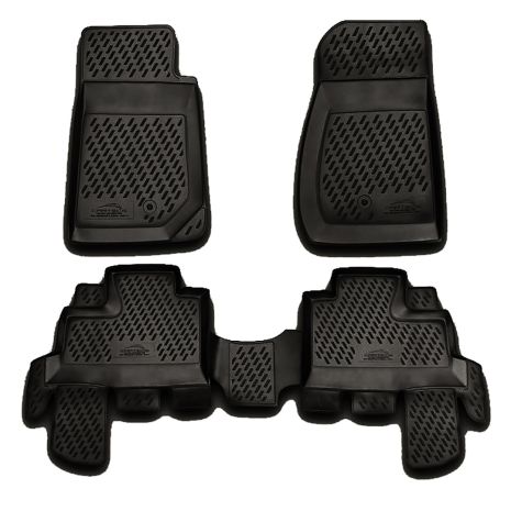ΜΑΡΚΕ ΠΑΤΑΚΙΑ ΣΕ ΣΚΑΦΗ TPE ΛΑΣΤΙΧΟ ΓΙΑ JEEP WRANGLER 5D 2007-2018  ΣΕ ΜΑΥΡΟ ΧΡΩΜΑ NOVLINE - 4 ΤΕΜ. Auto Moto Tyres 