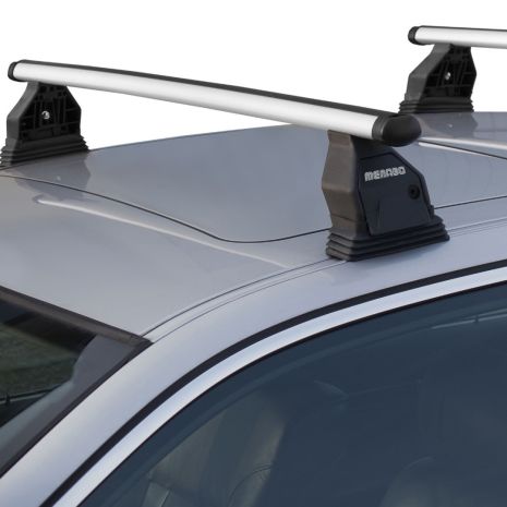 KIT ΜΕ ΜΠΑΡΕΣ ΟΡΟΦΗΣ ΓΙΑ BMW ΣΕΙΡΑ 5 E39 4D 1995-2003 ΑΛΟΥΜΙΝΙΟΥ TEMA MENABO (AL1-3360-FIX501FP)-2 ΤΕΜ. Auto Moto Tyres 