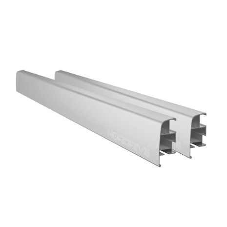 ΤΡΑΒΕΡΣΕΣ ΑΛΟΥΜΙΝΙΟΥ ΠΛΑΙΝΕΣ ΜΗΚΟΣ 180CM ΥΨΟΣ 7CM ΓΙΑ ΣΥΣΤΗΜΑ KARGO RACK NORDRIVE - ΣΕΤ 2 ΤΕΜ. Auto Moto Tyres 