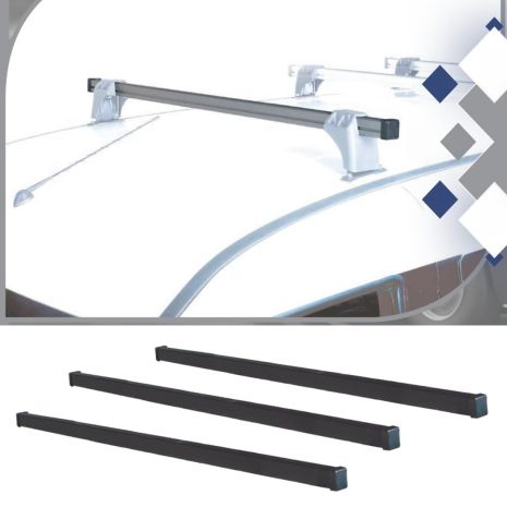 ΚΙΤ ΜΠΑΡΕΣ ΓΙΑ VW CADDY III / MAXI 2011+2015+ ΜΕ 3 ΕΠΑΓΓΕΛΜΑΤΙΚΕΣ ΜΠΑΡΕΣ ΣΙΔΗΡΟΥ K39 (K39-260 X 3 - K39-223 X 2 - K39-225 X 1) Auto Moto Tyres 