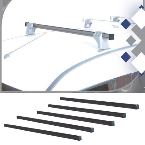 ΚΙΤ ΜΠΑΡΕΣ ΓΙΑ NISSAN NV400 L3 + H2 2010+ ΜΕ 5 ΕΠΑΓΓΕΛΜΑΤΙΚΕΣ ΜΠΑΡΕΣ ΣΙΔΗΡΟΥ K39 (K39-263 X 5 - K39-210 X 5) Auto Moto Tyres 