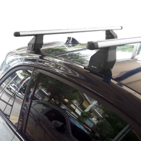 KIT ΜΕ ΜΠΑΡΕΣ ΟΡΟΦΗΣ ΓΙΑ OPEL / VAUXHALL ADAM 3D 2013+ ΑΛΟΥΜΙΝΙΟΥ TEMA MENABO (AL1-3360-FIX005GS)-2 ΤΕΜ. Auto Moto Tyres 
