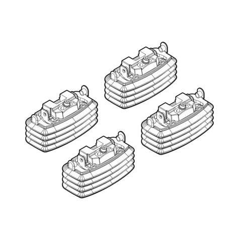 ΑΚΡΑ ΓΙΑ ΜΠΑΡΕΣ NORDRIVE ΓΙΑ FIAT MULTIPLA 11/98-12/10 KIT Auto Moto Tyres 