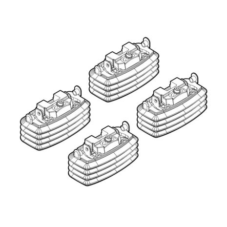 ΑΚΡΑ ΓΙΑ ΜΠΑΡΕΣ NORDRIVE ΓΙΑ MERCEDES E-KLAS W211 3/02-2/09 KIT Auto Moto Tyres 