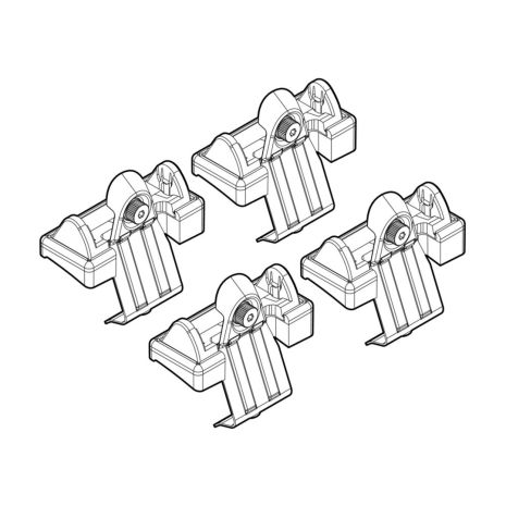 ΑΚΡΑ ΓΙΑ ΜΠΑΡΕΣ NORDRIVE ΓΙΑ FIAT GRANDE PUNTO 3D/5D 09/05-04/12 KIT Auto Moto Tyres 