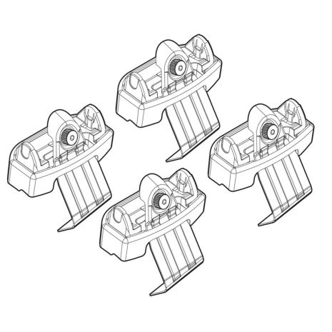 ΑΚΡΑ ΓΙΑ ΜΠΑΡΕΣ NORDRIVE ΓΙΑ VW GOLF 7 5D 11/12+ KIT Auto Moto Tyres 