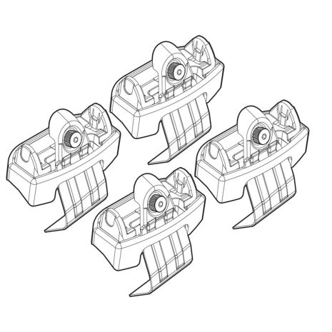 ΑΚΡΑ ΓΙΑ ΜΠΑΡΕΣ NORDRIVE ΓΙΑ RENAULT CAPTUR 01/13+ KIT Auto Moto Tyres 