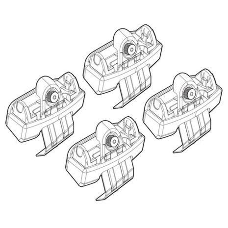 ΑΚΡΑ ΓΙΑ ΜΠΑΡΕΣ NORDRIVE ΓΙΑ AUDI A3 3/5D 09/12+ KIT Auto Moto Tyres 