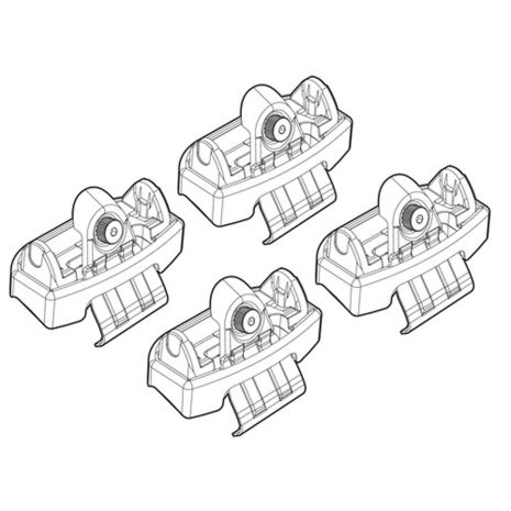 ΑΚΡΑ ΓΙΑ ΜΠΑΡΕΣ NORDRIVE ΓΙΑ CITROEN C1 5D / PEUGEOT 108 5D / TOYOTA AYGO 5D 06/14+ KIT Auto Moto Tyres 