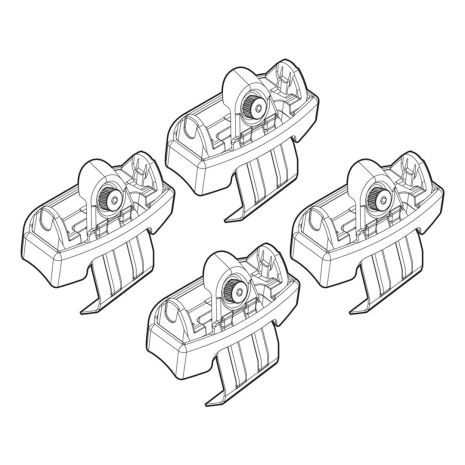 ΑΚΡΑ ΓΙΑ ΜΠΑΡΕΣ NORDRIVE ΓΙΑ SKODA FABIA 5D 02/15+ KIT Auto Moto Tyres 