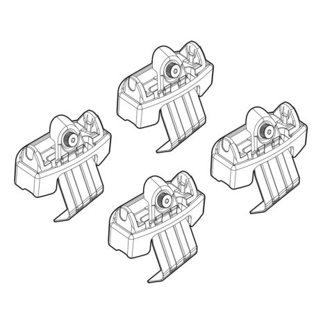 ΑΚΡΑ ΓΙΑ ΜΠΑΡΕΣ NORDRIVE ΓΙΑ VW POLO 2017+ KIT Auto Moto Tyres 