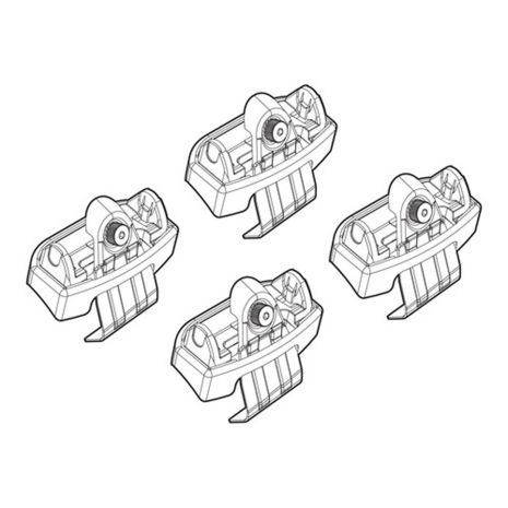 ΑΚΡΑ ΓΙΑ ΜΠΑΡΕΣ NORDRIVE ΓΙΑ AUDI Q2 11/16+ KIT Auto Moto Tyres 