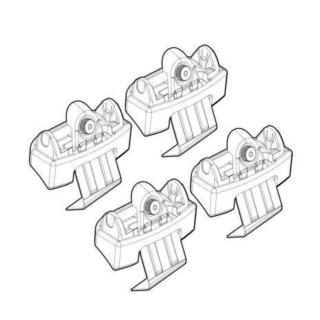 ΑΚΡΑ ΓΙΑ ΜΠΑΡΕΣ NORDRIVE ΓΙΑ MAZDA CX-60 2022+ 5D  - 4 τεμ. Auto Moto Tyres 