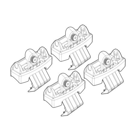 ΑΚΡΑ ΓΙΑ ΜΠΑΡΕΣ NORDRIVE ΓΙΑ ABARTH / FIAT 500E 3D 05/2023+ - 4 τεμ. Auto Moto Tyres 