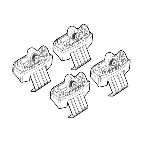 ΑΚΡΑ ΓΙΑ ΜΠΑΡΕΣ NORDRIVE ΓΙΑ HONDA ZR-V 08/2023+ - 4 Τεμ. Auto Moto Tyres 