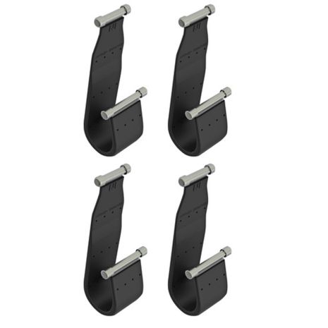 FIT-KIT ΑΚΡΑ (ΠΟΔΙΑ) ΓΙΑ ΜΠΑΡΕΣ SNAP ALU F-1 17,5cm +ΟΛΑ ΤΑ ΟΧΗΜΑΤΑ ΜΕ ΧΟΝΤΡΟ ΡΕΛΙ NORDRIVE - 4 TEM. Auto Moto Tyres 