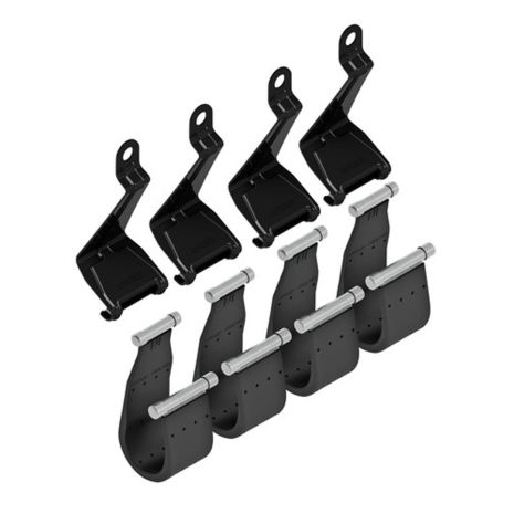 FIT-KIT ΑΚΡΑ (ΠΟΔΙΑ) ΓΙΑ ΜΠΑΡΕΣ SNAP ALU F-2 14cm ΜΟΝΟ ΓΙΑ DACIA DUSTER (RAILINGS) NORDRIVE - 4 TEM Auto Moto Tyres 