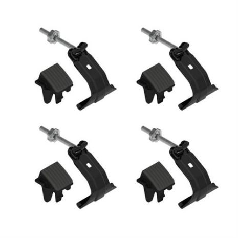 CLAMP KIT ΑΚΡΑ (ΠΟΔΙΑ) ΓΙΑ ΜΠΑΡΕΣ SNAP STEEL ΚΑΙ SNAP ALU K-3 NORDRIVE - 4 TEM. Auto Moto Tyres 