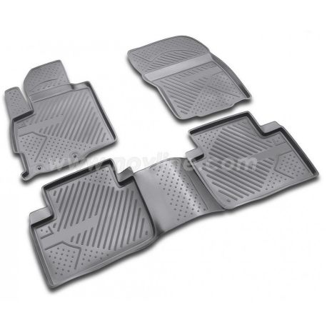 ΜΑΡΚΕ ΠΑΤΑΚΙΑ ΣΕ ΣΚΑΦΗ TPE ΛΑΣΤΙΧΟ ΓΙΑ CITROEN C2 3D 2003-2010  ΣΕ ΜΑΥΡΟ ΧΡΩΜΑ NOVLINE - 4 ΤΕΜ. Auto Moto Tyres 