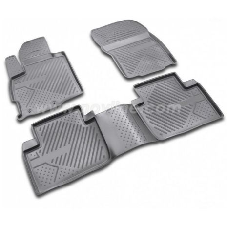 ΜΑΡΚΕ ΠΑΤΑΚΙΑ ΣΕ ΣΚΑΦΗ TPE ΛΑΣΤΙΧΟ ΓΙΑ CITROEN C-CROSSER 5D 2008-2014  ΣΕ ΜΑΥΡΟ ΧΡΩΜΑ NOVLINE - 4 ΤΕΜ. Auto Moto Tyres 