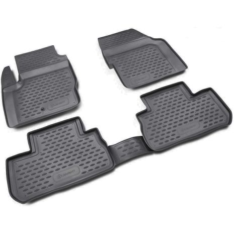 ΜΑΡΚΕ ΠΑΤΑΚΙΑ ΣΕ ΣΚΑΦΗ TPE ΛΑΣΤΙΧΟ ΓΙΑ LAND ROVER FREELANDER 2007-2013  ΣΕ ΜΑΥΡΟ ΧΡΩΜΑ NOVLINE - 4 ΤΕΜ. Auto Moto Tyres 