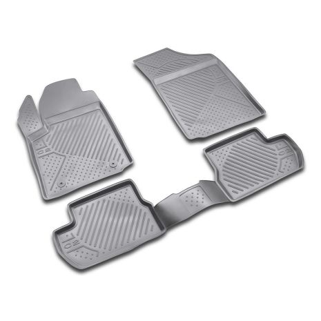 ΜΑΡΚΕ ΠΑΤΑΚΙΑ ΣΕ ΣΚΑΦΗ TPE ΛΑΣΤΙΧΟ ΓΙΑ CHEVROLET C2 10/03-12/10  NOVLINE (ΓΚΡΙ) - 4 ΤΕΜ. Auto Moto Tyres 