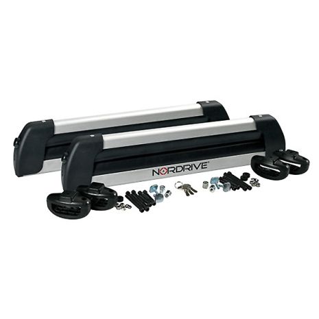 ΒΑΣΗ ΣΚΙ ΟΡΟΦΗΣ 4 ΖΕΥΓΑΡΙΑ ΣΚΙ /2 SNOWBOARD ΑΛΟΥΜΙΝΙΟΥ ΜΕ ΚΛΕΙΔΙ NORDIC-KING 58cm Auto Moto Tyres 