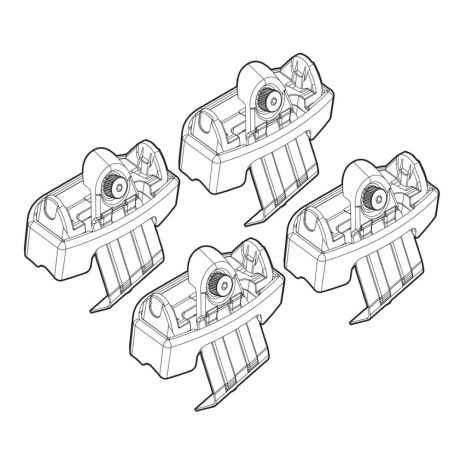 ΑΚΡΑ ΓΙΑ ΜΠΑΡΕΣ NORDRIVE ΓΙΑ SKODA RAPID SPACEBACK 11/13+ KIT Auto Moto Tyres 