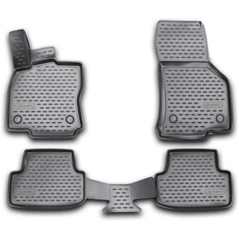 ΜΑΡΚΕ ΠΑΤΑΚΙΑ ΣΕ ΣΚΑΦΗ TPE ΛΑΣΤΙΧΟ ΓΙΑ VW GOLF 7 3D / 5D 11/2012-2020  ΣΕ ΜΑΥΡΟ ΧΡΩΜΑ NOVLINE - 4 ΤΕΜ. Auto Moto Tyres 