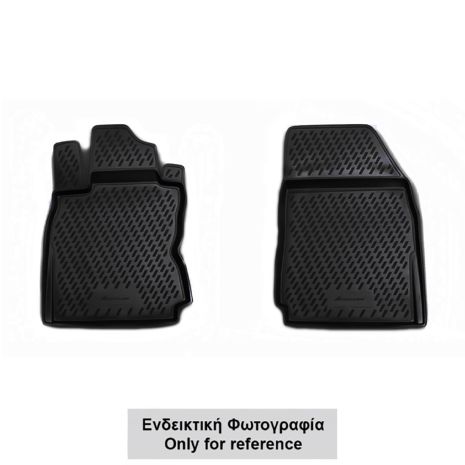 ΜΑΡΚΕ ΠΑΤΑΚΙΑ ΣΕ ΣΚΑΦΗ TPE ΛΑΣΤΙΧΟ ΓΙΑ SUBARU XV 2012-2016 (2Η ΣΕΙΡΑ ΚΑΘΙΣΜΑΤΩΝ)  ΣΕ ΜΑΥΡΟ ΧΡΩΜΑ NOVLINE - 2 ΤΕΜ. Auto Moto Tyres 