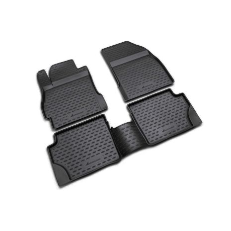 ΜΑΡΚΕ ΠΑΤΑΚΙΑ ΣΕ ΣΚΑΦΗ TPE ΛΑΣΤΙΧΟ ΓΙΑ MAZDA 2 10/2007+  ΣΕ ΜΑΥΡΟ ΧΡΩΜΑ NOVLINE - 4 ΤΕΜ. Auto Moto Tyres 