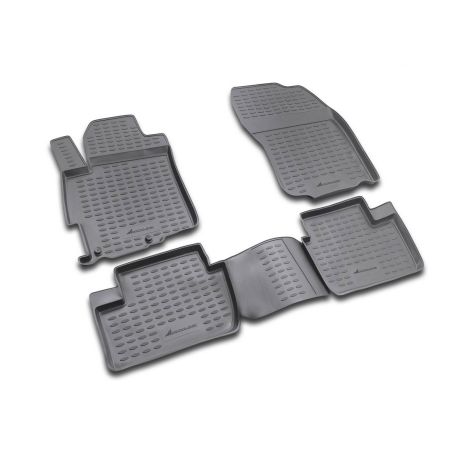 ΜΑΡΚΕ ΠΑΤΑΚΙΑ ΣΕ ΣΚΑΦΗ TPE ΛΑΣΤΙΧΟ ΓΙΑ MITSUBISHI LANCER 4D 07/2008-2017  ΣΕ ΜΑΥΡΟ ΧΡΩΜΑ NOVLINE - 4 ΤΕΜ. Auto Moto Tyres 