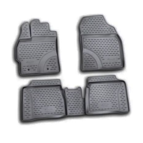 ΜΑΡΚΕ ΠΑΤΑΚΙΑ ΣΕ ΣΚΑΦΗ TPE ΛΑΣΤΙΧΟ ΓΙΑ TOYOTA PRIUS 10/2009-2016  ΣΕ ΜΑΥΡΟ ΧΡΩΜΑ NOVLINE - 4 ΤΕΜ. Auto Moto Tyres 